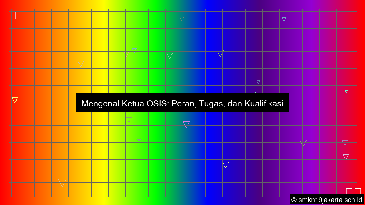 pengertian ketua osis