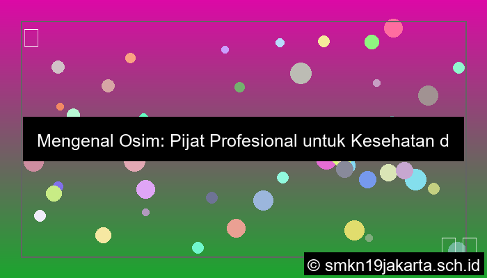 pengertian osim