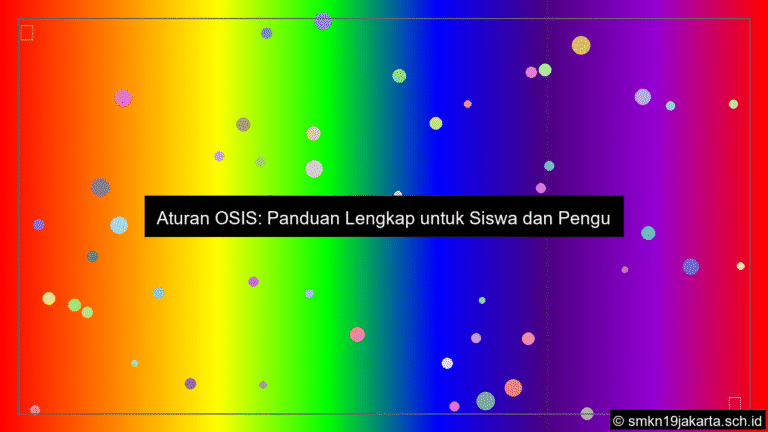 visual peraturan osis