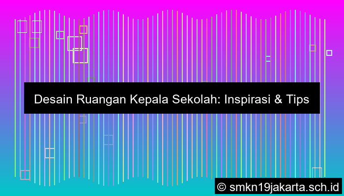ruangan kepala sekolah