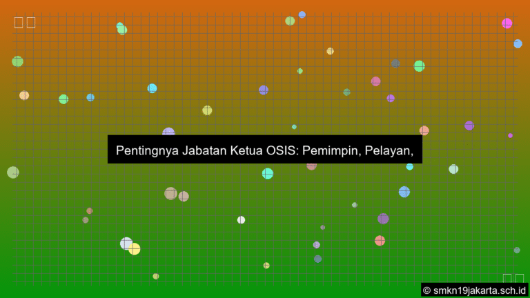 seberapa penting jabatan ketua osis