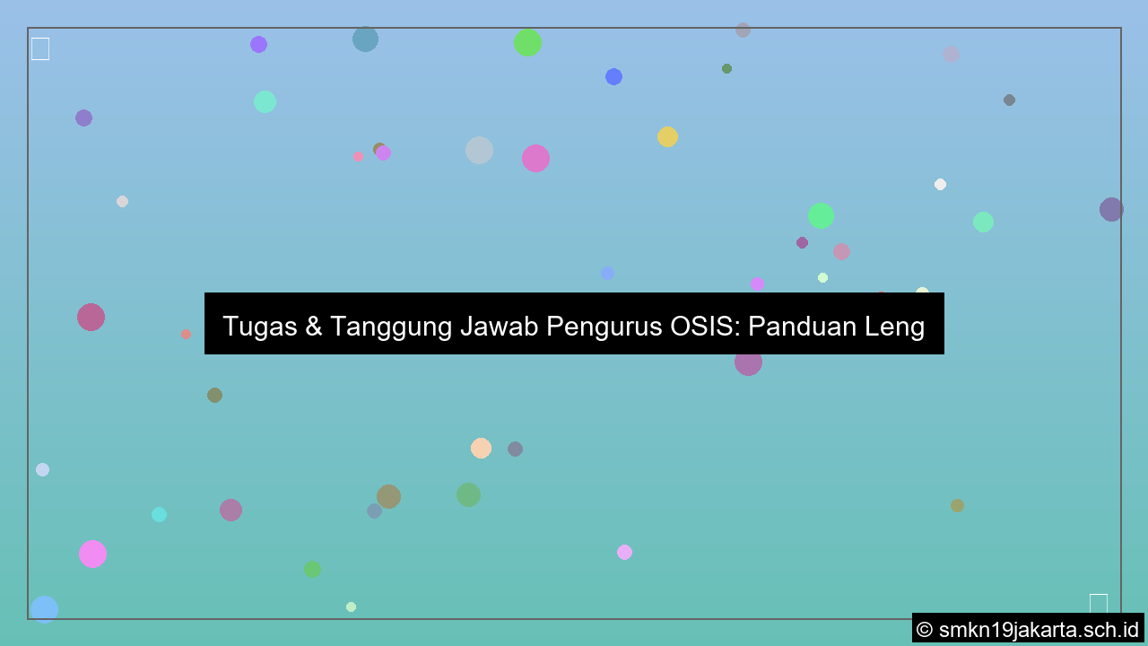 desain seorang pengurus osis harus