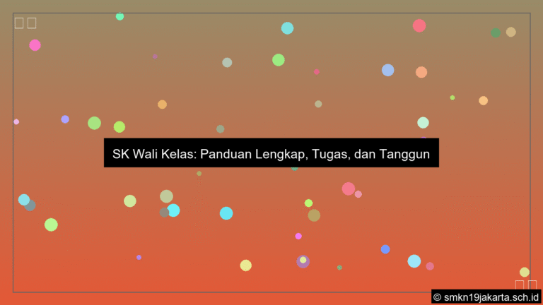 desain sk wali kelas