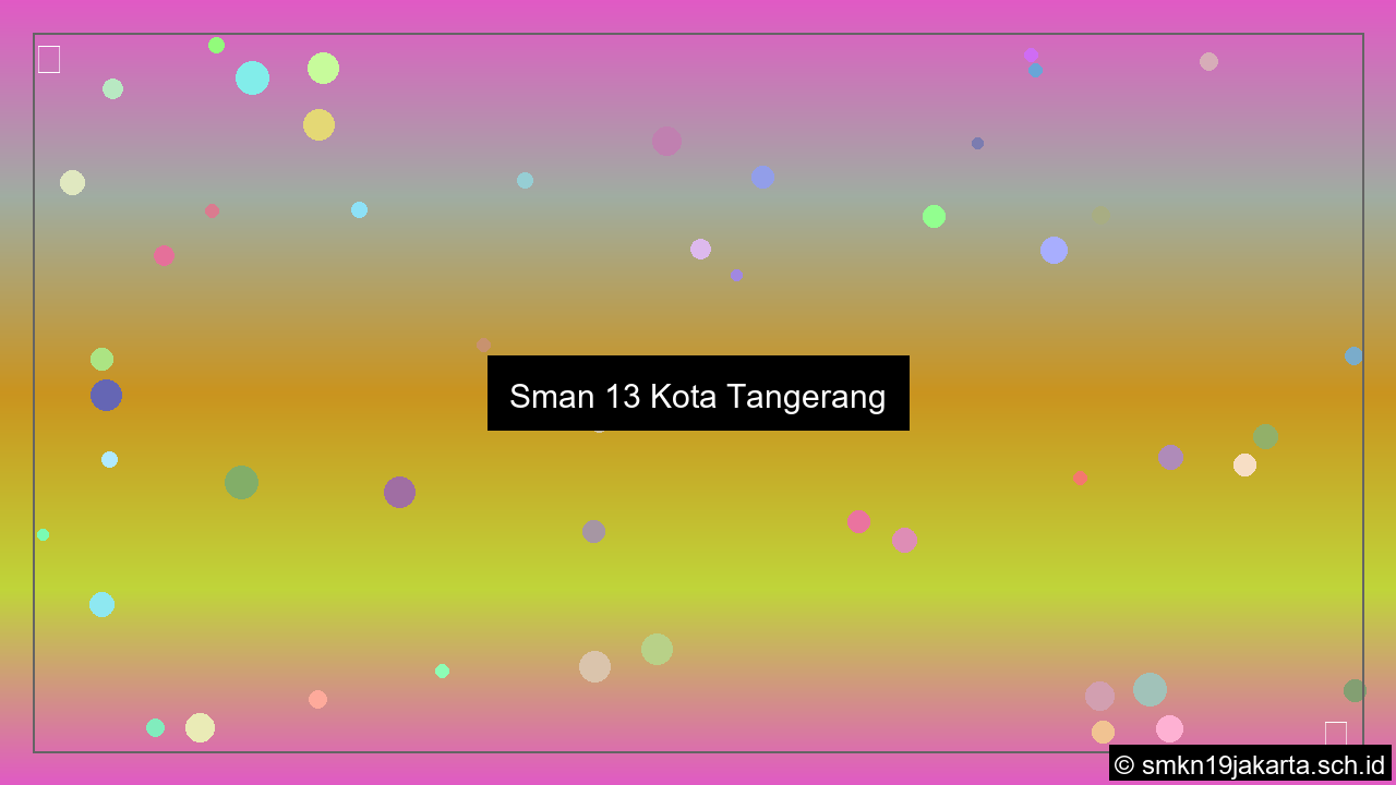 sman 13 kota tangerang