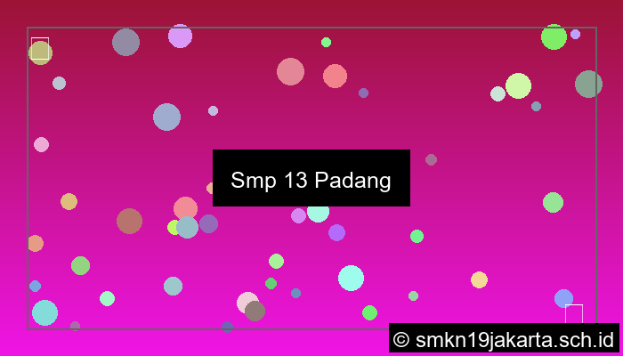 desain smp 13 padang