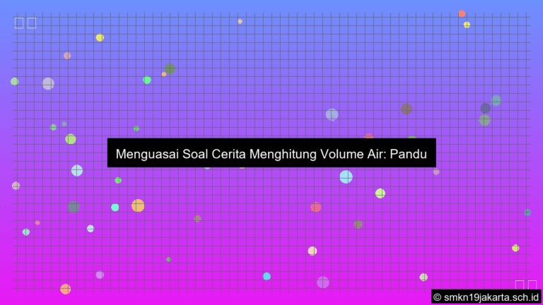 visual Soal cerita menghitung volume air