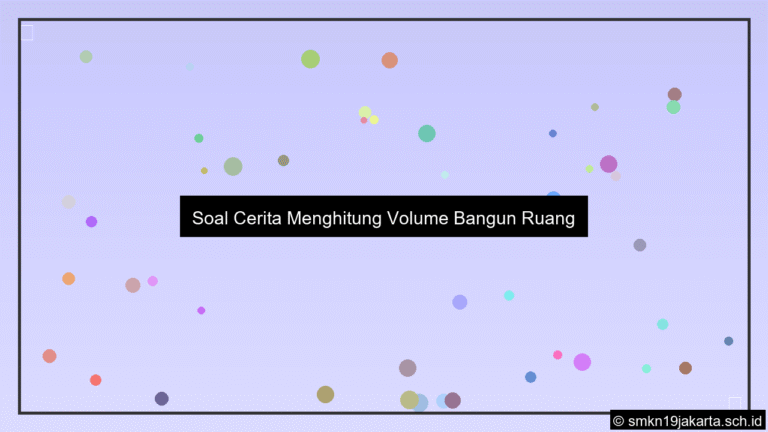 gambar Soal cerita menghitung volume bangun ruang