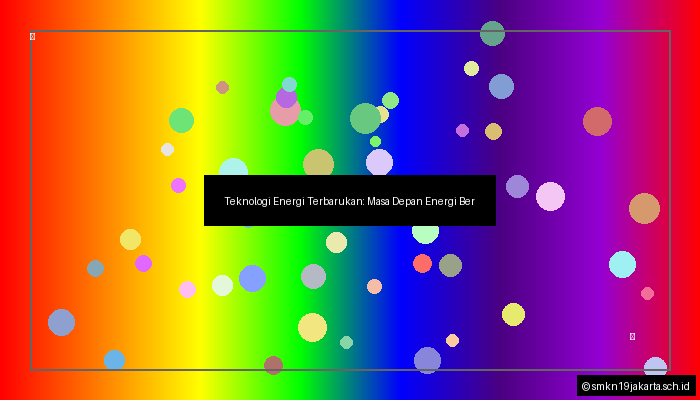 desain Teknologi Energi Terbarukan