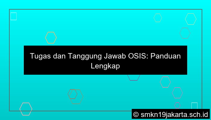 tugas osis