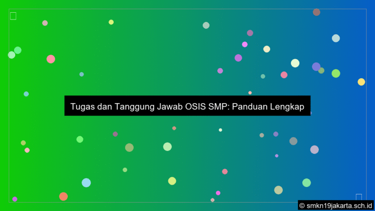 gambar tugas tugas osis smp