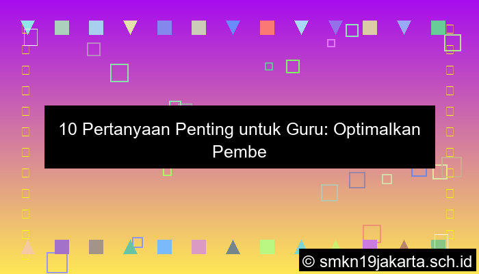 gambar 10 pertanyaan untuk guru