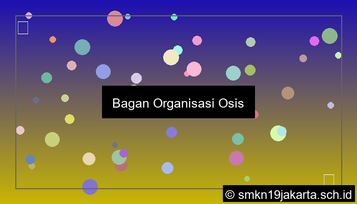 gambar bagan organisasi osis