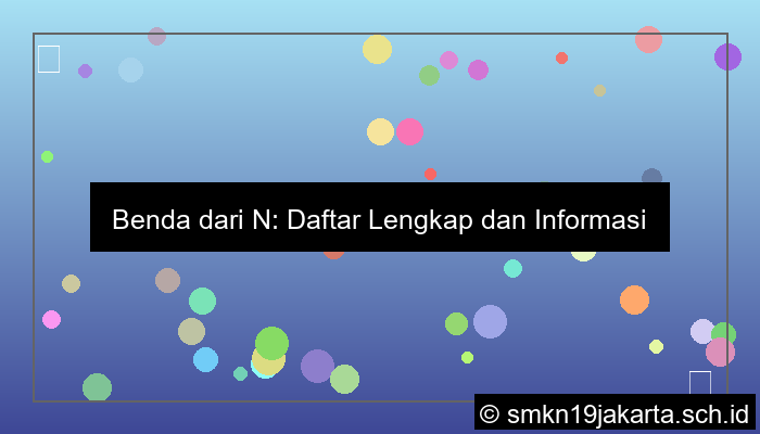 benda dari n