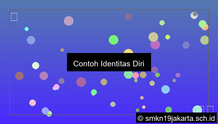 contoh identitas diri
