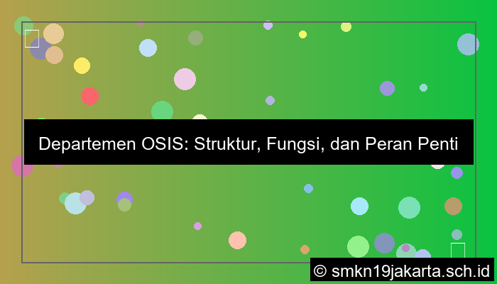 departemen osis