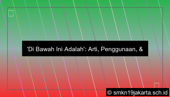 desain di bawah ini adalah