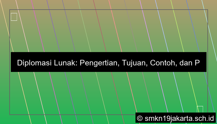 gambar diplomasi lunak adalah