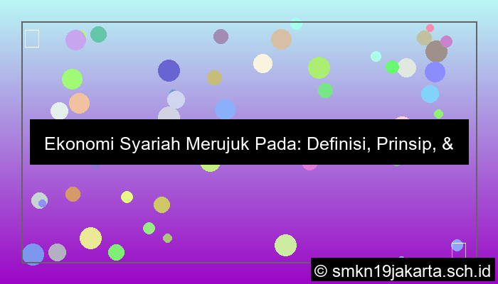 gambar ekonomi syariah merujuk pada
