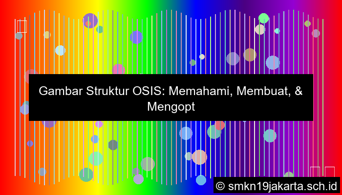 gambar struktur osis