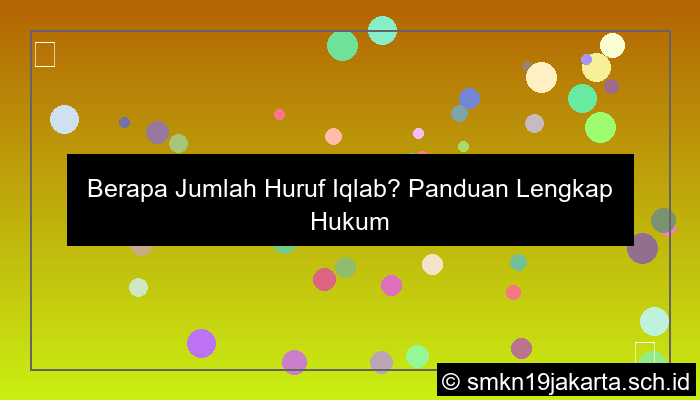 gambar huruf iqlab ada berapa