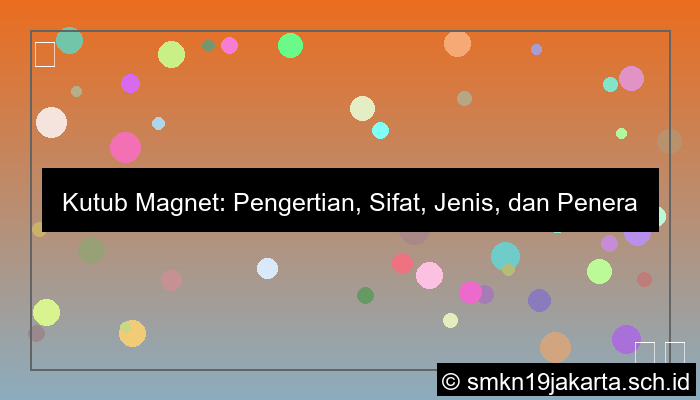 visual kutub magnet adalah
