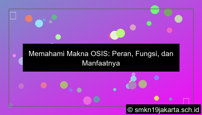 makna osis