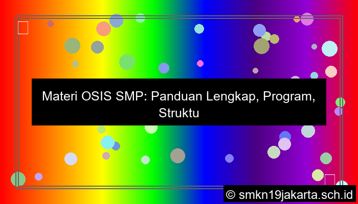 grafik materi osis smp
