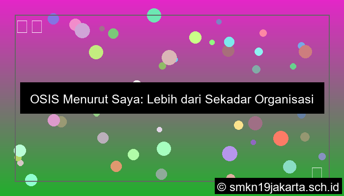 grafik osis menurut saya