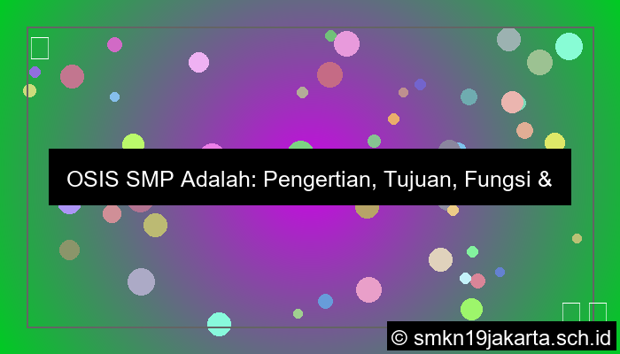 osis smp adalah
