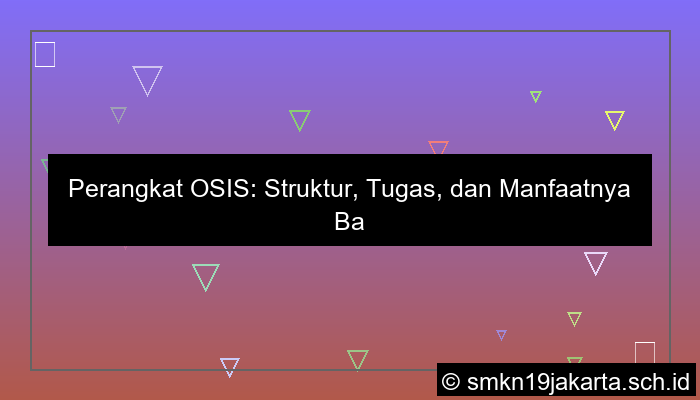 ilustrasi perangkat osis