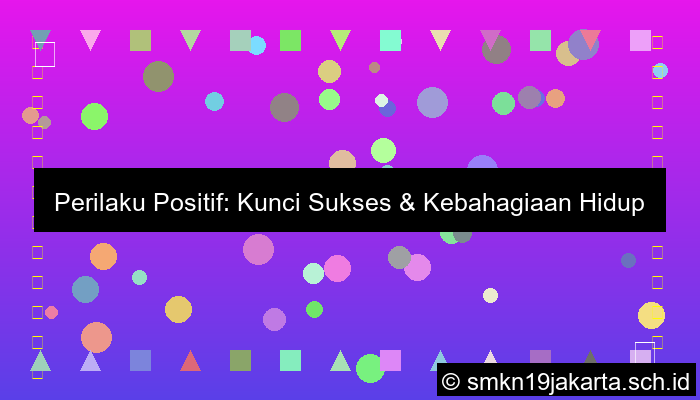 perilaku positif