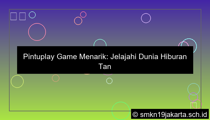 pintuplay game menarik