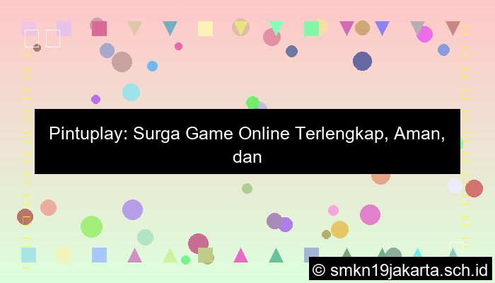 pintuplay game online