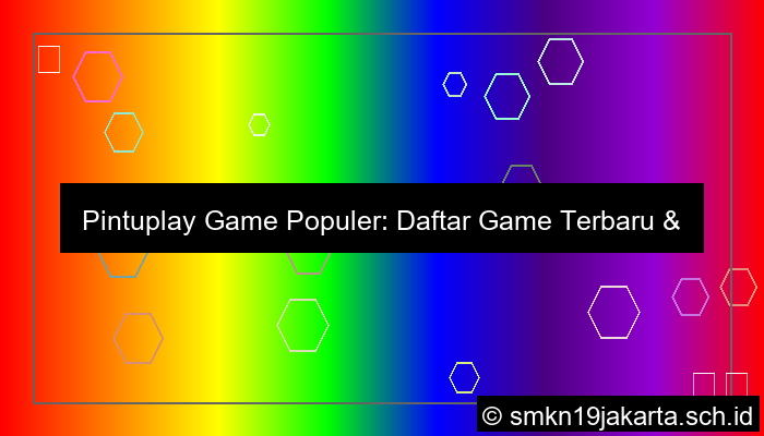 pintuplay game populer