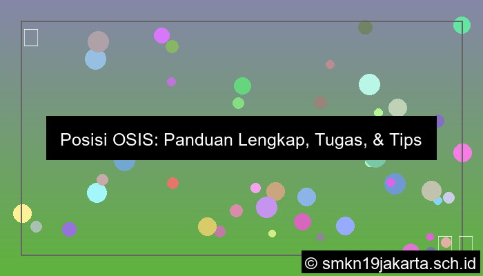 posisi osis