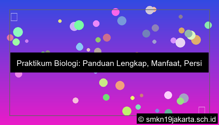 praktikum biologi