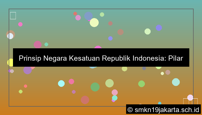desain prinsip negara kesatuan adalah