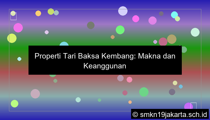 properti tari baksa kembang