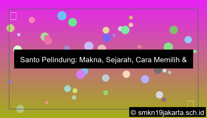 santo pelindung