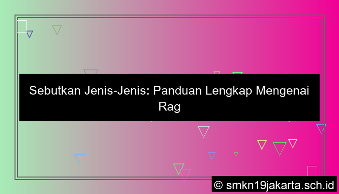 desain sebutkan jenisjenis