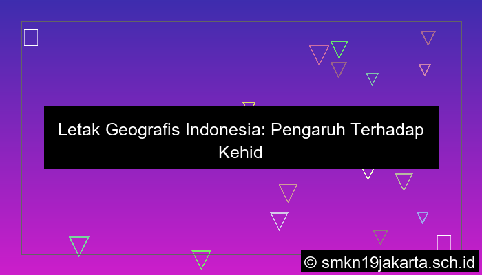sebutkan letak geografis indonesia