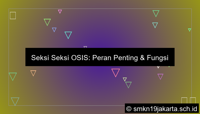 ilustrasi seksi seksi osis