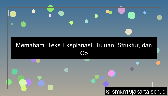 grafik teks eksplanasi bertujuan