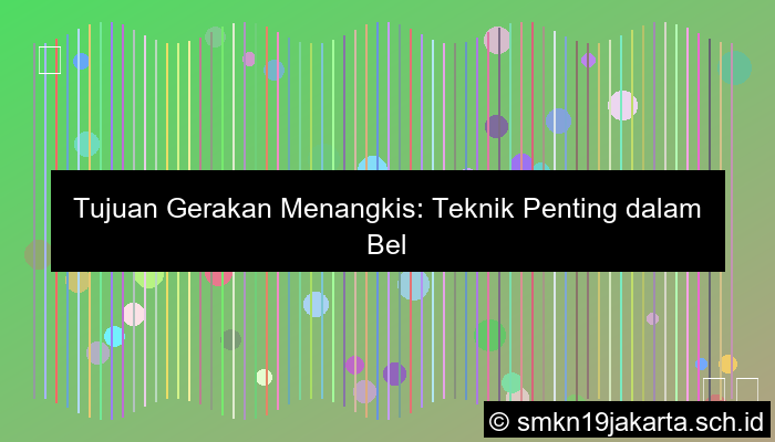 tujuan gerakan menangkis adalah