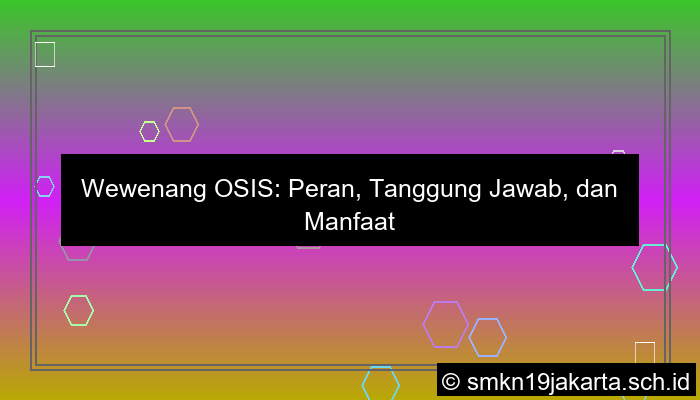 wewenang osis