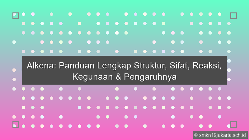Hidrokarbon Alkena