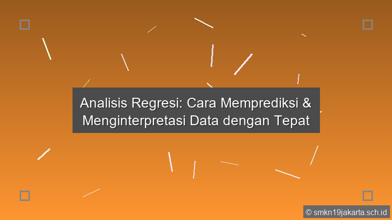 Analisis Regresi