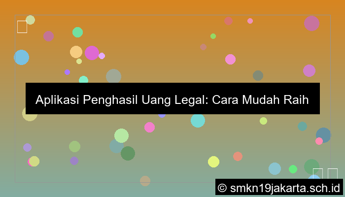 aplikasi penghasil uang legal