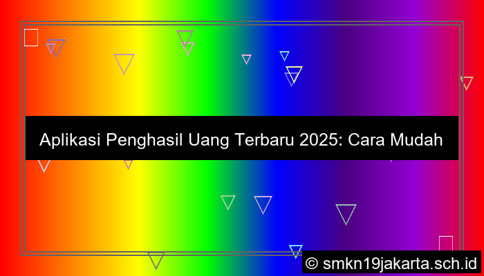 aplikasi penghasil uang terbaru 2025