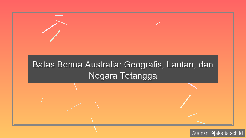 Batas Benua Australia